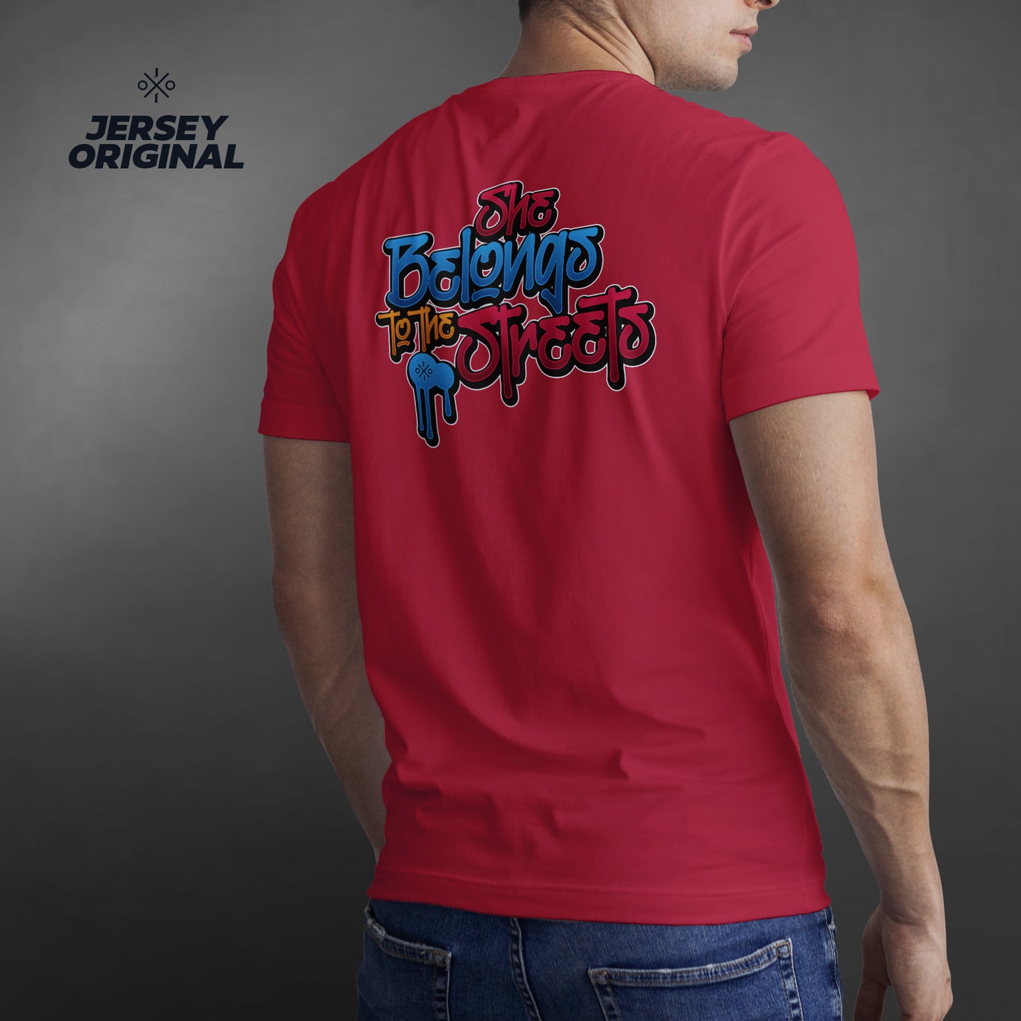 She Belongs to the Streets (Jersey Original) T-shirt